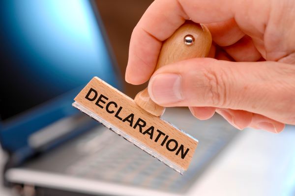 déclaration